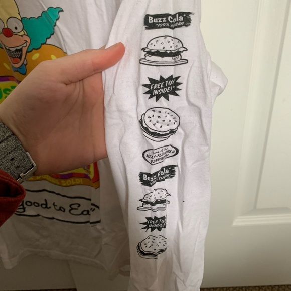 Simpsons Krusty burger graphic tee - Picture 3 of 4